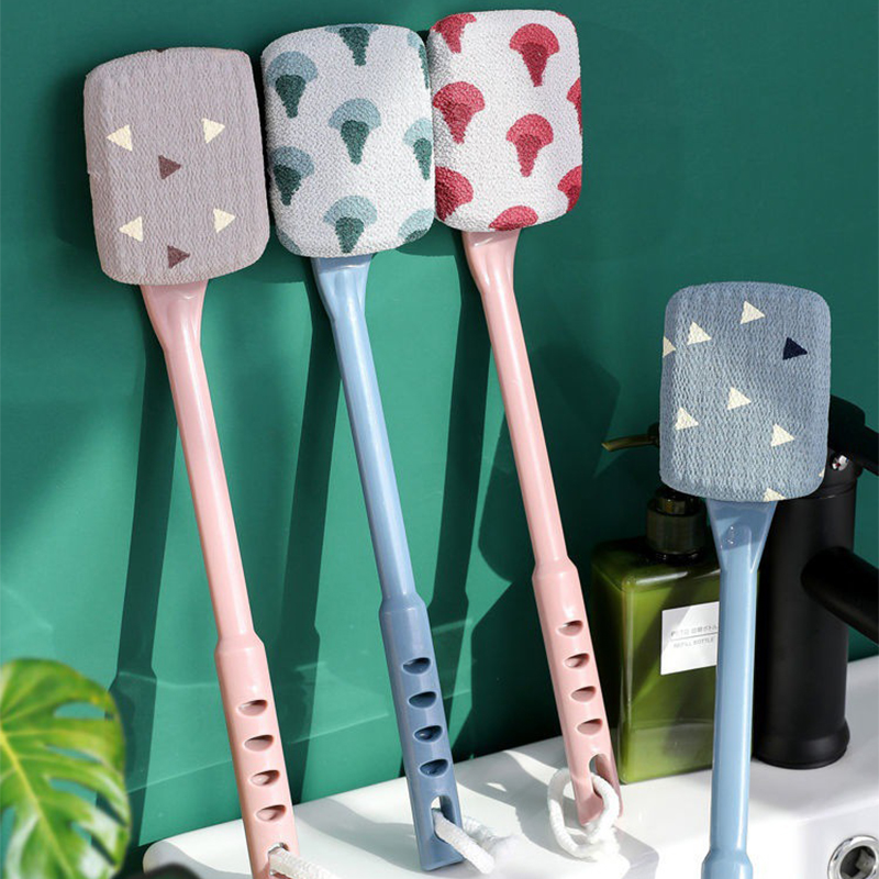 Long Handle Body Brush Back Body Scrubber Brushes Exfoliating Scrub Skin Massager  Body Cleansing Brush Bathroom Brush
