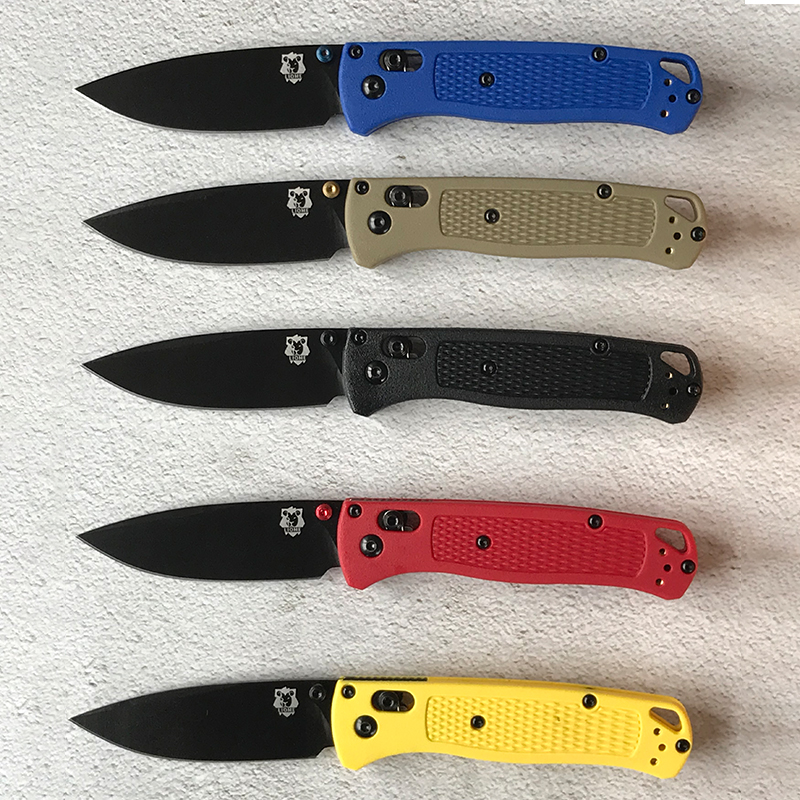 Multi style Outdoor Liome 535 Tactical Folding Knife  Fiber Handle Camping Safety and lifesaving Pocket Knives Portable EDC Tool