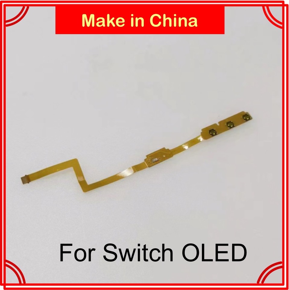  Power and Volume Buttons for Nintendo Switch OLED Console Replacement