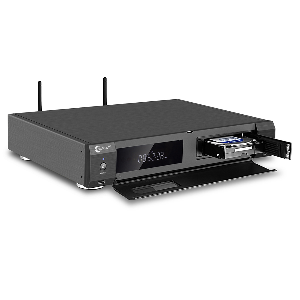 EWEAT R11II ESS9038Pro DSD512 HiFi Dobly Vision Media Player Support 4K HDR10+ HDD Home Theater