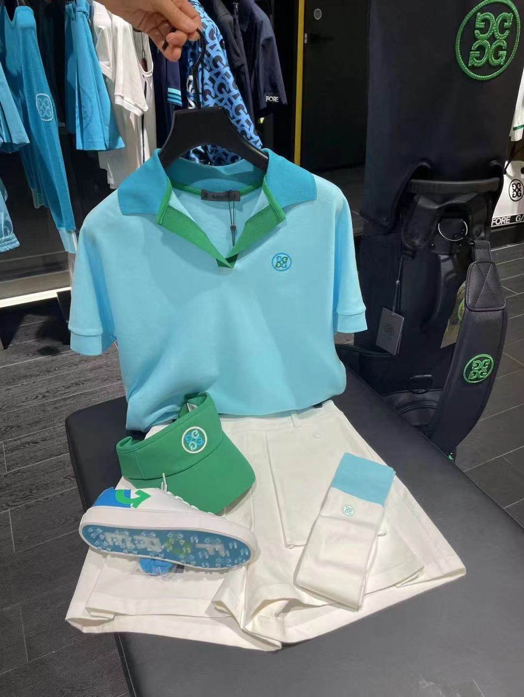 골프웨어 여성 폴로 티셔츠 반팔 탑 golf반팔셔츠 지포어 신상