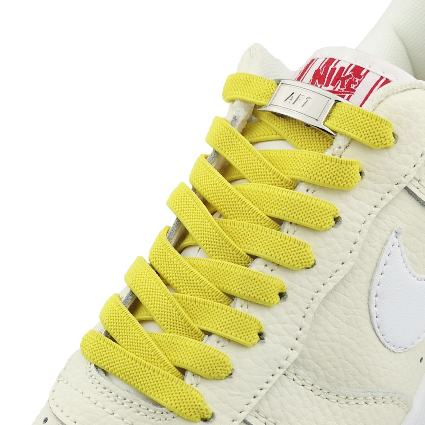  AF1 No Tie Shoelaces   Buckle Widened and Flat  Elastic Shoelaces Fast Lazy Lock Metal Shoelaces