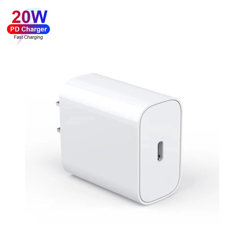 Fast Charging 20W USB-C Type-C Cable Charger Adapter Wall Plug for iPhone 13 12 11 Pro Max Honor Magic3 2 Pro X 50 40 30 20 10