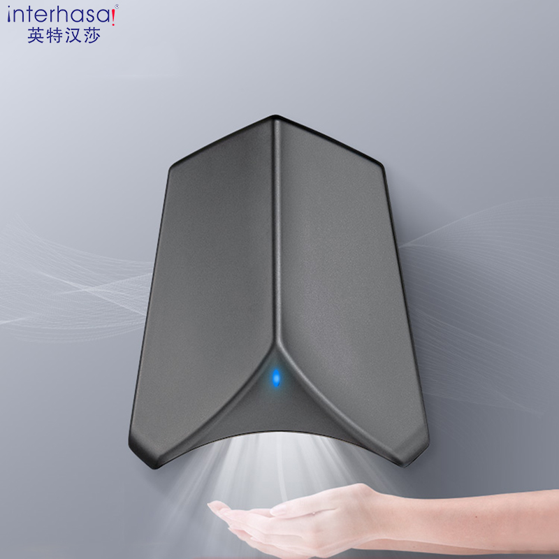 interhasa! Automatic Jet Hand Dryer Induction and Cold Infrared Sensor HEPA Filter High Power Hand Dryer Bathroom el