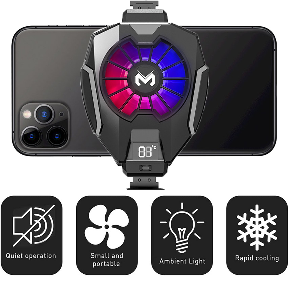 MEMO DL05 Mobile Phone Cooler Phone Cooling Fan Case Game Radiator DL06 FL05 Cool Heat Sink Cooler System For Cell Phones Tablet