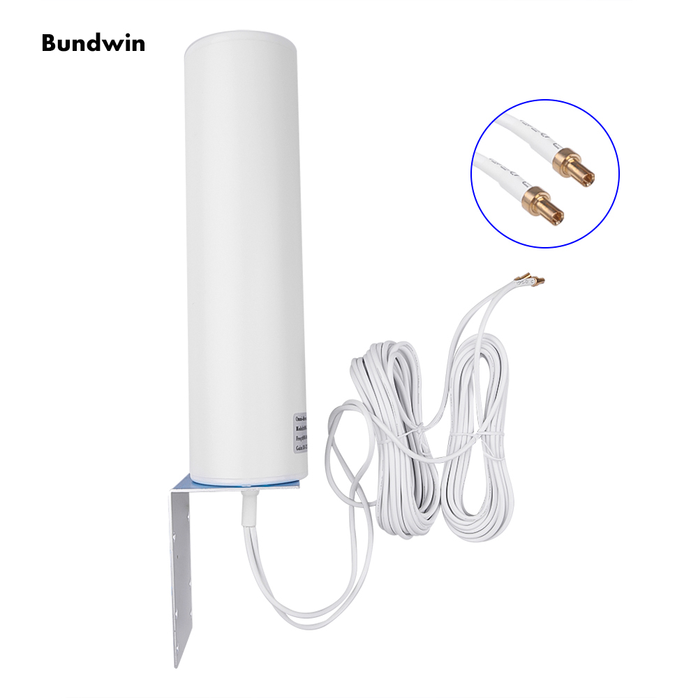 4G LTE Antenna 3G 4G External Antennna SMA-M Outdoor Antenna With 5m Dual SlIder CRC9 TS9 SMA Connector For 3G 4G Router Modem