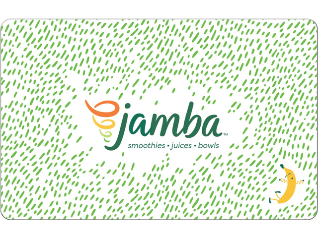 Jamba Juice $5 Gift Card (Email Delivery)