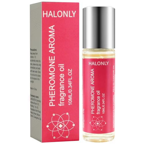Roll-On Pheromone Perfume for Women, rollerball perfume, travel perfume, clean perfume Long-Lasting Pheromone-Infused Essential Oil - 0.34 fl.oz (10mL)