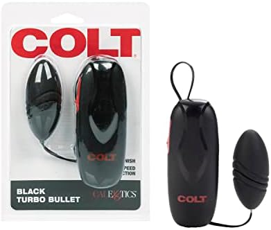 CalExotics Novelties Colt Turbo Bullet, Black