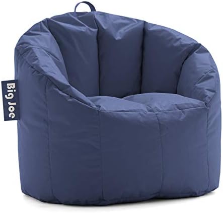 Big Joe Milano Beanbag Chair Navy Smartmax