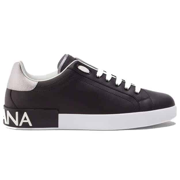 DOLCE & GABBANA CALFSKIN NAPPA PORTOFINO SNEAKERS – DG25