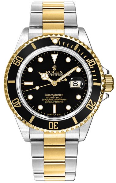Rolex Submariner Date Two Tone Men’s Watch 16613LN